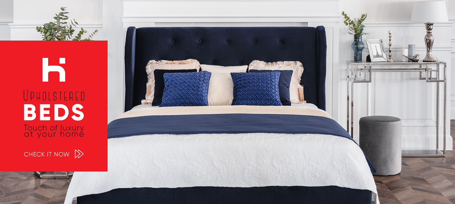 Upholstered beds - Online store Smart Furniture Mississauga