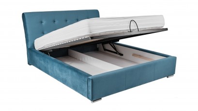 Hauss Storage Bed Luxor - Upholstered storage bed