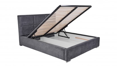 Hauss Storage Bed Costa - Upholstered storage bed