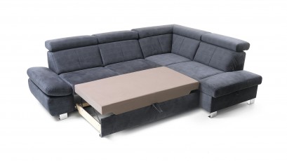 Sweet Sit Sectional Happy - Sectional with bed and storage