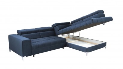 Libro Sectional Arte - Modern sectional with bed and storage
