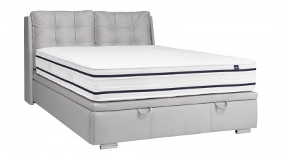 Hauss Storage Bed Novio Slim - Modern upholstered storage bed