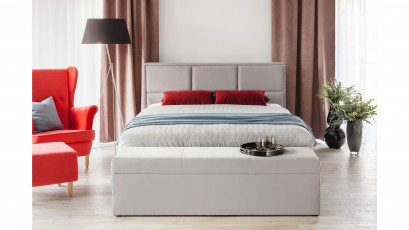 Hauss Storage Bed Costa Slim - Trendy upholstered bed