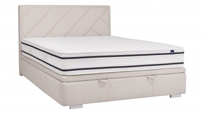 Hauss Storage Bed Nastri Slim - Stunning upholstered platform bed