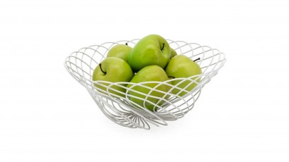  Torre & Tagus Spiro Basket - Wire Fruit Basket