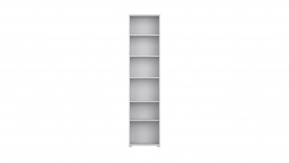  Office Lux Narrow Bookcase - Modern office collection