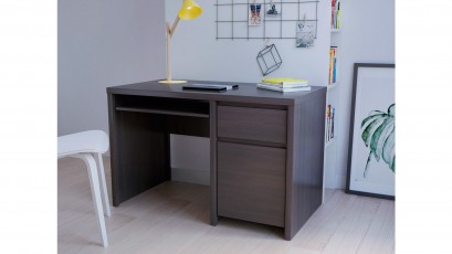  Kaspian Wenge Desk 120 - Sturdy desk