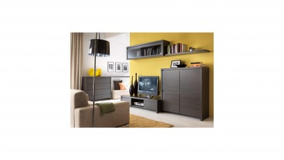  Kaspian Wenge Tv Stand - Contemporary furniture collection