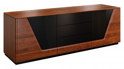  Mebin Smart Storage Cabinet Antique Walnut - Furniture of the highest quality
