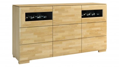  Mebin Rossano Sideboard Oak Bianco - High-quality European furniture