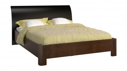  Mebin Rossano Queen Bed With Curved Headboard Oak Notte - High-quality European furniture