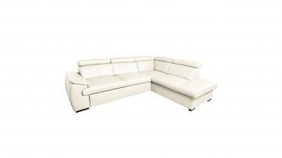 Des Sectional City - Corner sofa with bed and storage