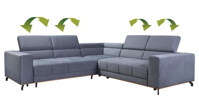 Libro Sectional Party - Sofa bed with storage