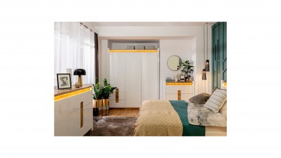  Alameda 1 Door 3 Drawer Dresser - For a modern living room