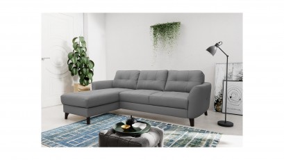 Des Sectional Vista - Corner sofa-bed with storage