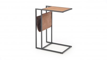  Halmar Compact Side Table - Industrial end table