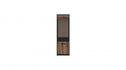  Kassel Single Display Cabinet - Contemporary furniture collection