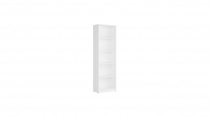  Nepo Plus Bookcase White - Minimalist youth room collection
