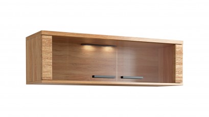  Mebin Pik Medium Floating Cabinet Natural Oak Lager - Living room collection
