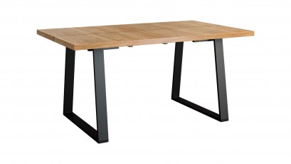 Mebin Table Moka II 160 - Solid Wood Top - Dining room furniture collection