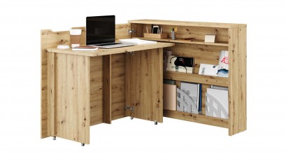  Work Concept - CW-01 Oak Artisan - Murphy Desk
