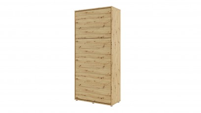  Bed Concept - Murphy Bed BC-03 - Vertical 90x200 - Oak Artisan - Modern Wall Bed
