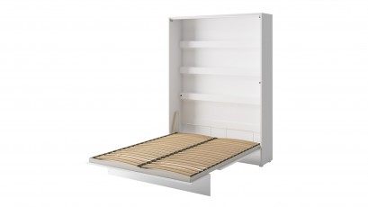  Bed Concept - Murphy Bed BC-12 - Vertical 160x200 - Matte White - Modern Wall Bed