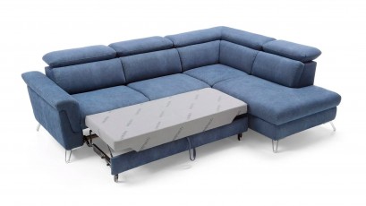 Wajnert Sectional Hampton - Corner sofa with bed and storage
