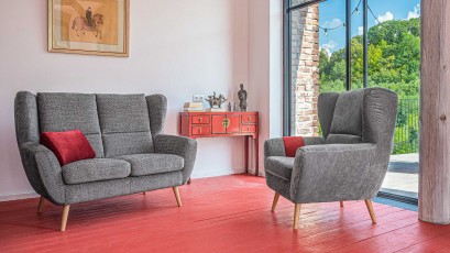 Gala Collezione Armchair Forli  - Comfortable wingback chair
