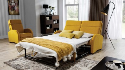 Unimebel Sofa Vergo - European sofa bed with storage