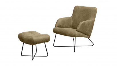Des Armchair Wing - Compact, space-saving accent chair.