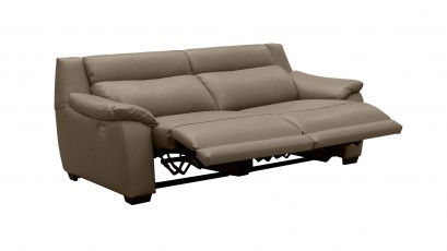 Des Sofa Bergamo - Comfortable sofa with power recliners