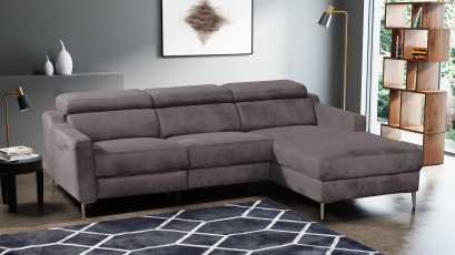 Des Sectional Malmo - L-shape sectional with power recliner