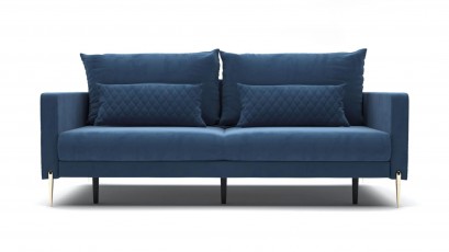 Libro Sofa Garda - Sleeper couch with storage