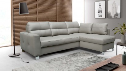Des Sectional Venice II - Corner sofa with bed and storage