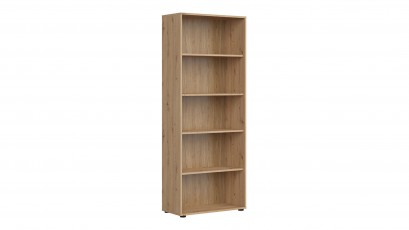  Space Office Wide Bookcase - Minimalist office furniture