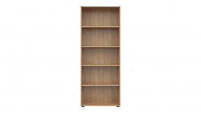  Space Office Wide Bookcase - Minimalist office furniture