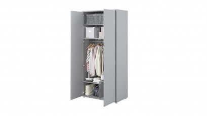  Bed Concept Wardrobe BC-20 - Grey - Minimalist storage solution