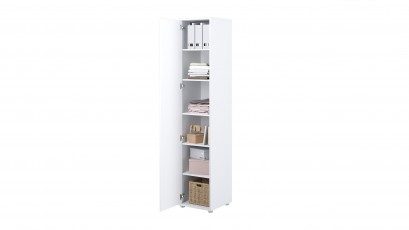  Bed Concept Storage Cabinet BC-21 - Glossy White - Minimalist storage solution