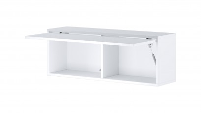 Bed Concept - Floating Cabinet BC-29 Matte White - Minimalist storage solution
