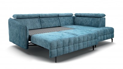 Libro Sectional Molta - Modern corner sofa with bed and storage