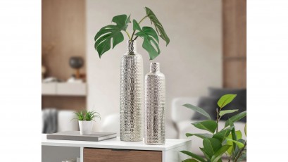  Torre & Tagus Medium Helio Hammered Vase - Decorative vase