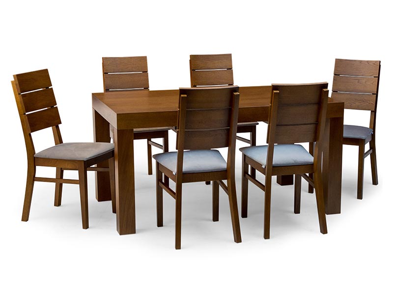 Bukowski Dining Set Karlos and Insignio - European extendable table - Online store Smart Furniture Mississauga