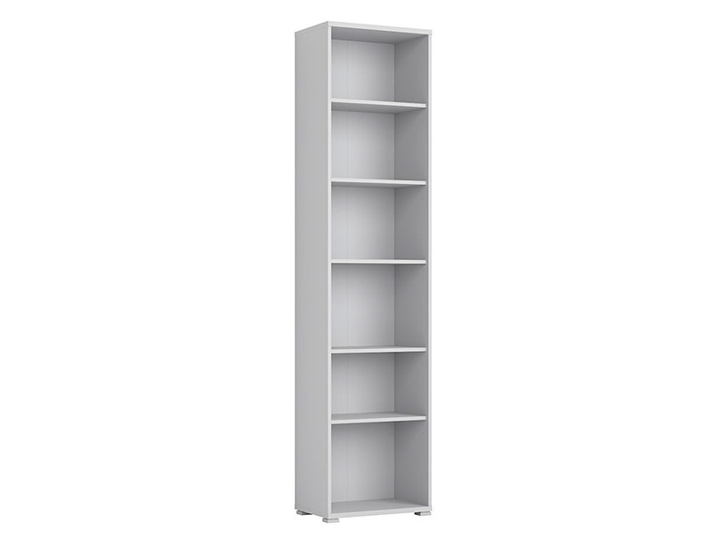  Office Lux Narrow Bookcase - Modern office collection - Online store Smart Furniture Mississauga