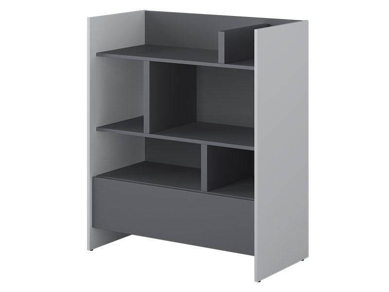 Bed Concept Bookcase BC-25 - G/G - Minimalist storage solution