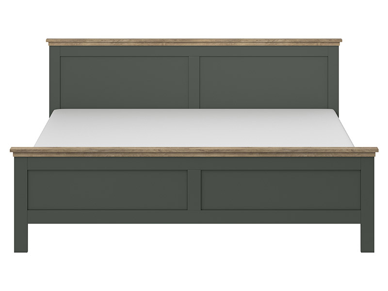  Helvetia Evora Queen Bed Type 31 G/O - Captivating green bed frame - Online store Smart Furniture Mississauga