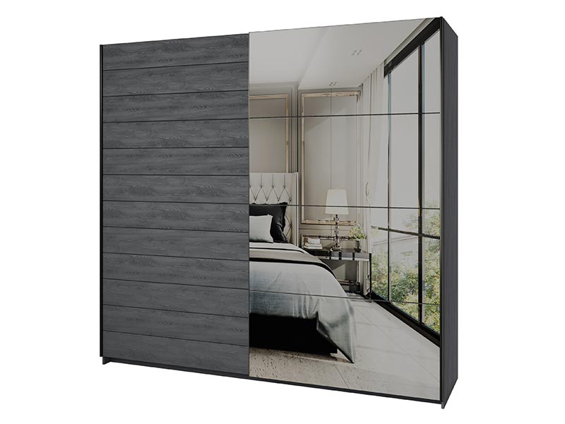  Helvetia Galaxy Waredrobe Type 68 OC - Modern bedroom collection - Online store Smart Furniture Mississauga