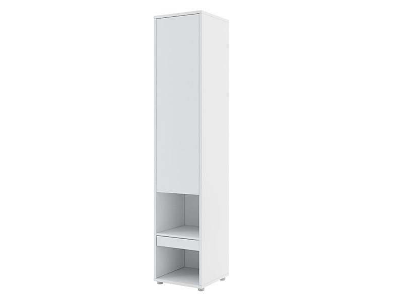 Bed Concept Storage Cabinet BC-07 - Matte White - Dedicated to Bed Concept Vertical Murphy Beds