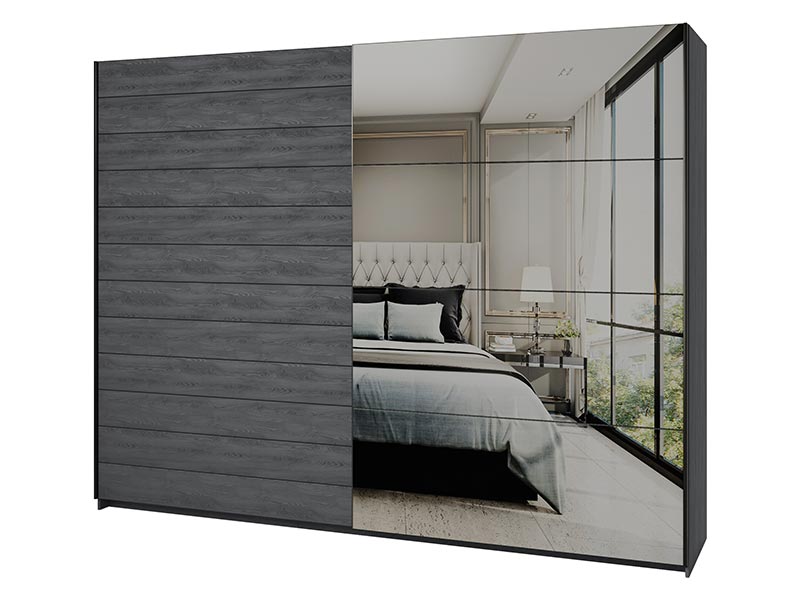  Helvetia Galaxy Waredrobe Type 69 OC - Modern bedroom collection - Online store Smart Furniture Mississauga