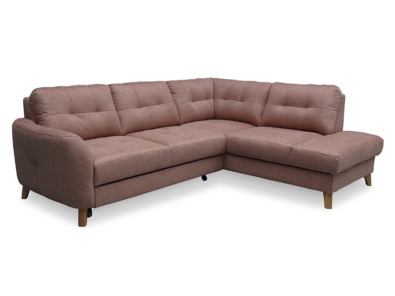 Des Sectional Vista II - Corner sofa-bed with storage